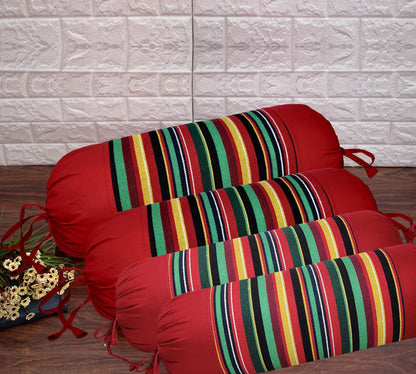 Bolster Cover 15x30 Inches - Pack of 4