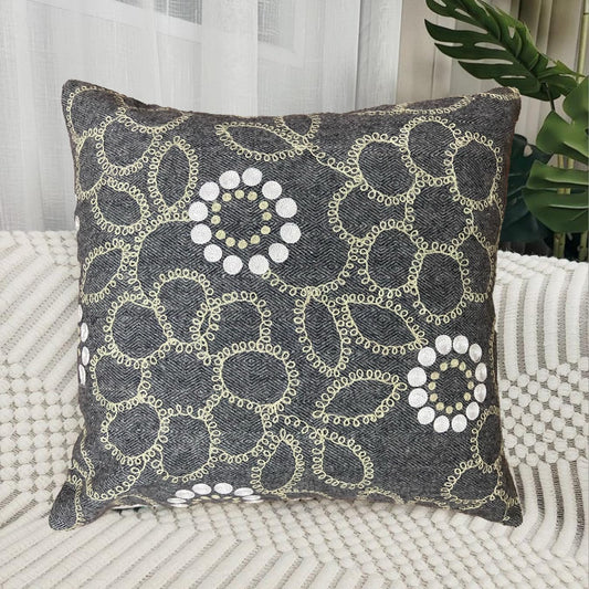 Grey Cushion Cover 18"x18"