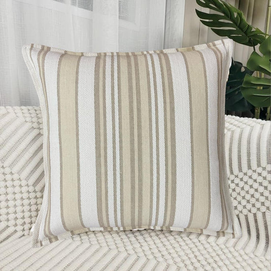 Cream Multi Cushion Cover 20"x20"
