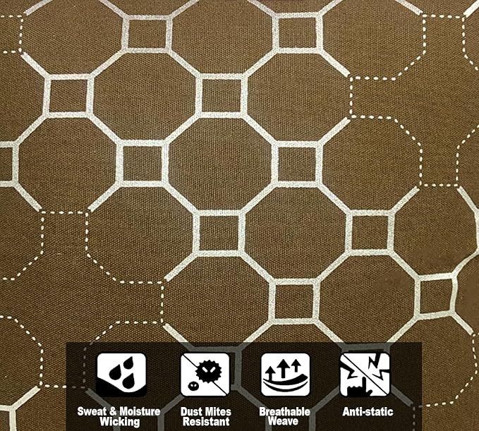 Brown Cushion Cover 16"x16"
