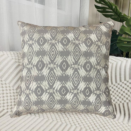 Grey & White Cushion Cover 20"x20"