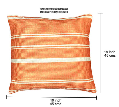 Peach Cushion Cover 18"x18" (Pack of 2)