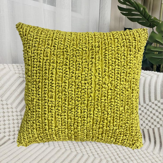 Lemon Green Cushion Cover 20"x20"