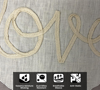 Beige Cushion Cover 16"x16"
