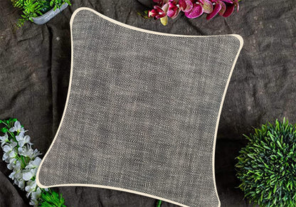 Lead Black Cushion Cover 22"x22"