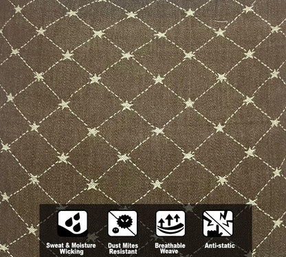 Brown Cushion Cover 16"x16"