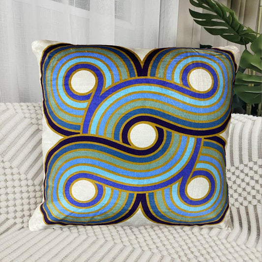 Blue Cushion Cover 18"x18"