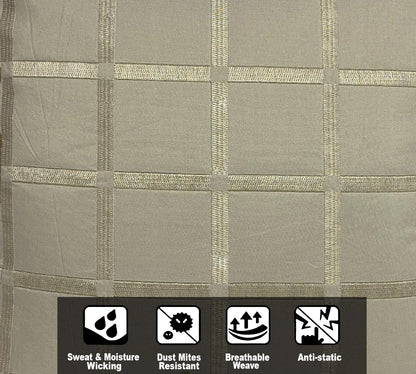 Dark Beige Cushion Cover 16"x16"