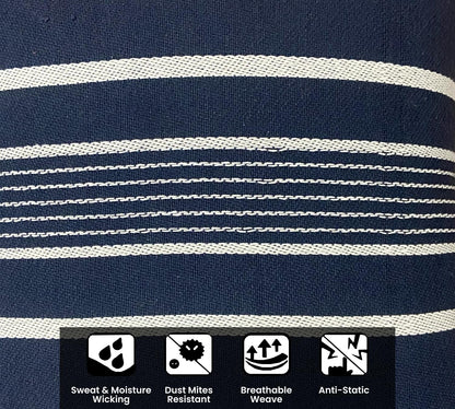 Blue Cushion Cover 20"x20"