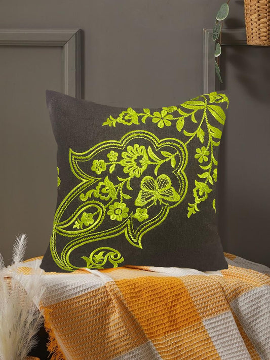 Neon Green Cushion Cover 16"x16"