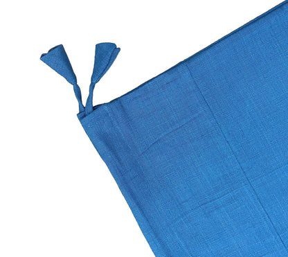 Navy Blue Cotton Bolster Cover (Pack of 2)