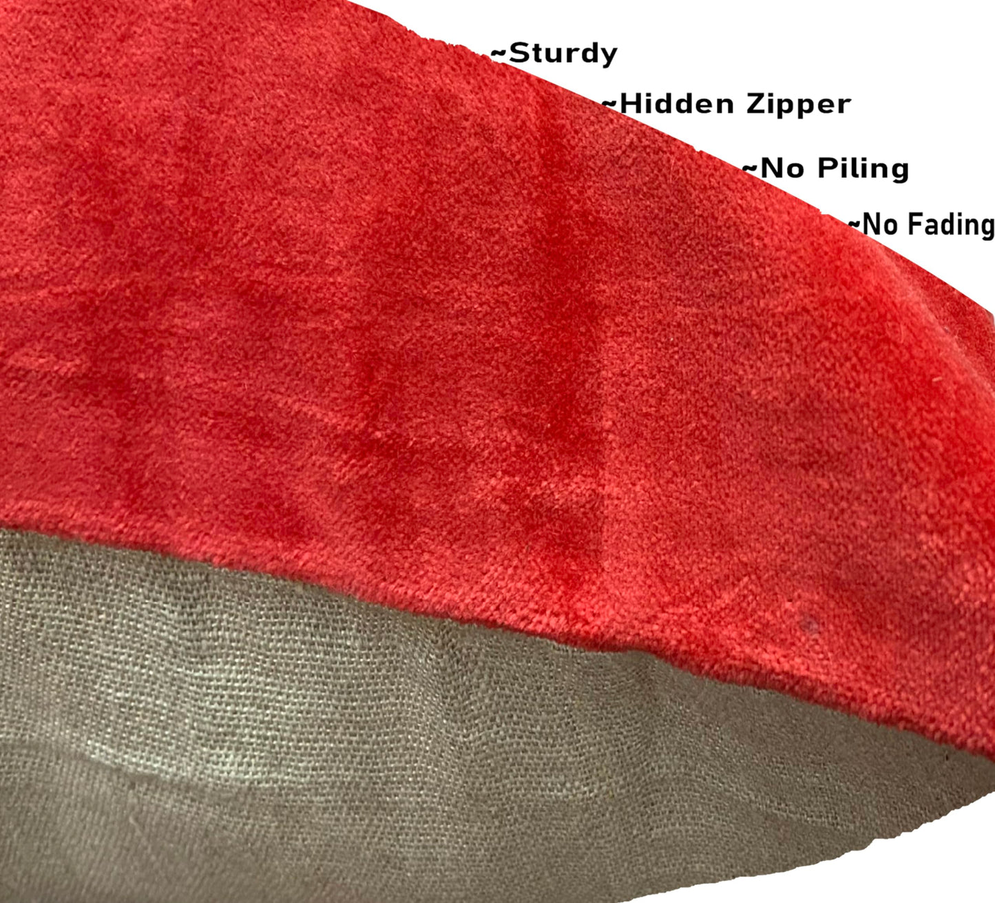 Red Cushion Cover 20"x20"