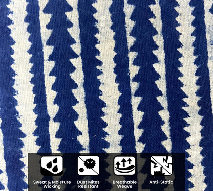 Blue Cushion Cover 20"x20"