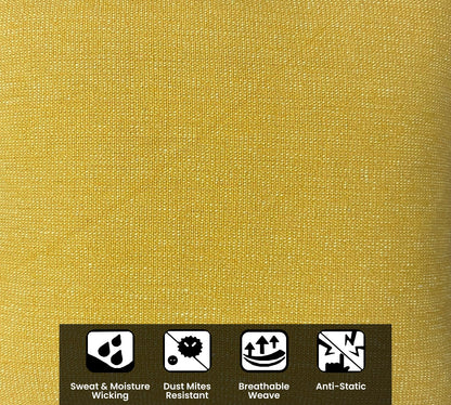 Yellow Cushion Cover 20"x20"