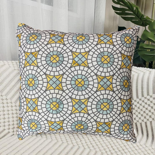 Yellow Multi Cushion Cover 18"x18"