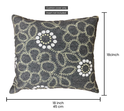 Grey Cushion Cover 18"x18"