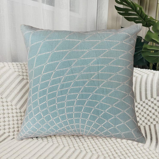 Coral Blue Cushion Cover 20"x20"
