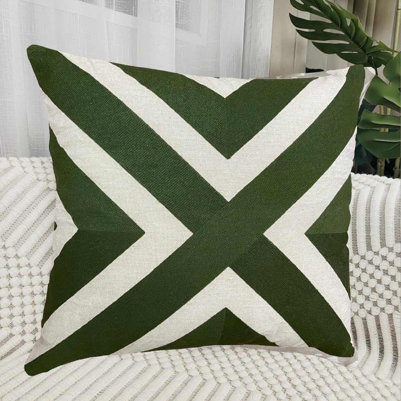 Green Cushion Cover 18"x18"