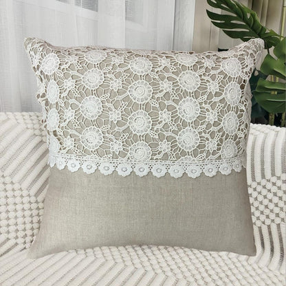 Dark Beige Cushion Cover 18"x18"
