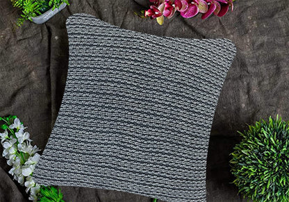 Black Cushion Cover 22"x22"