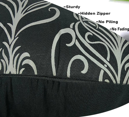 Black Cushion Cover 16"x16"