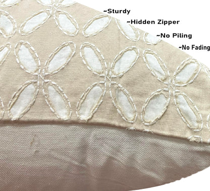 Cream Cushion Cover 18"x18"