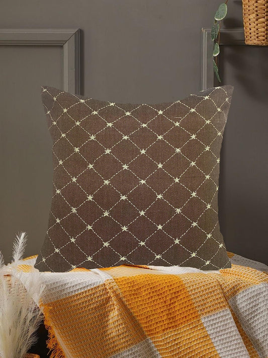 Brown Cushion Cover 16"x16"
