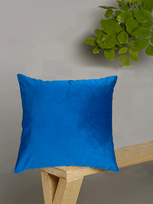 Velvet Blue Cushion Cover 16"x16"
