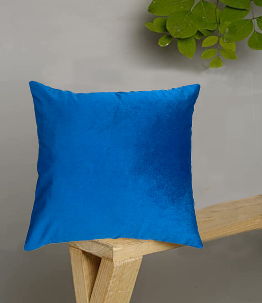 Blue Velvet Cushion Cover 18"x18"